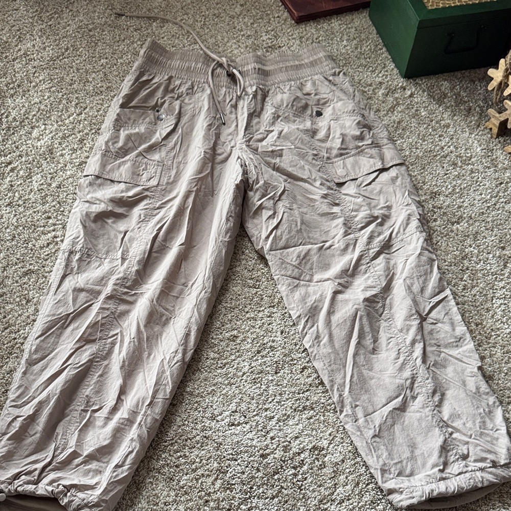Avia Men's Light Gray Cargo Pants - Picture 1 of 5